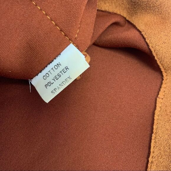 FAUX SUEDE MINI SKIRT - Picture 7 of 7